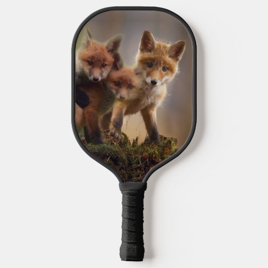 Foxy-Triplets Pickleball Schläger (Rückseite)