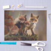 Foxy-Triplets Seidenpapier (Handwerk)