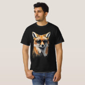 Foxy und unbelästigt: Cool Fox Graphic T-Shirt (Vorne ganz)