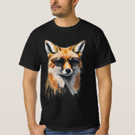 Foxy und unbelästigt: Cool Fox Graphic T-Shirt