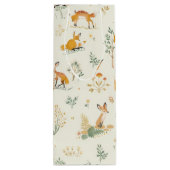 "Foxy Wine Gift Bag" Geschenktüte Für Weinflaschen (Rückseite)