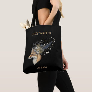 Foxy Writer Celestial Dream   Whimsical Fuchs & Qu Tasche
