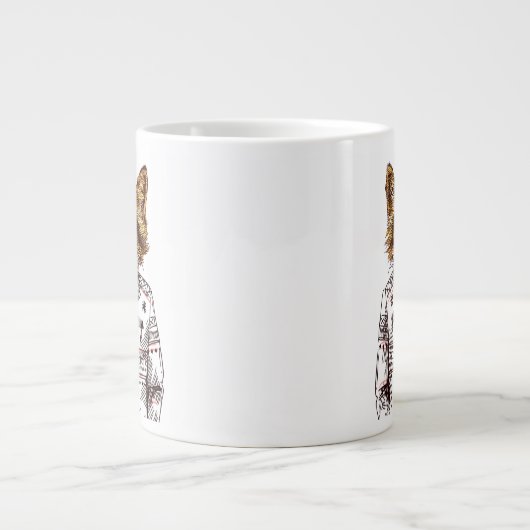 Foxybesatz Jumbo-Tasse (Vorderseite)