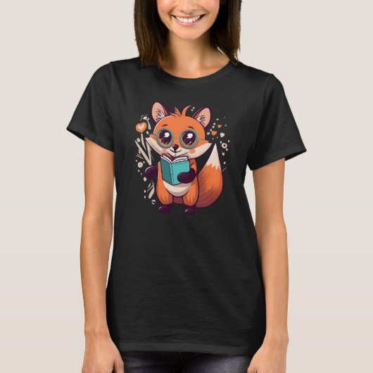 Foxy's Reading Adventure T-Shirt (Vorderseite)