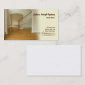 Foyer im Neubau-Zuhause Visitenkarte (Vorne/Hinten)