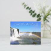 Foz do Iguaçu - Brasilien Postkarte (Stehend Vorderseite)