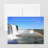 Foz do Iguaçu - Brasilien Postkarte (Vorne/Hinten)
