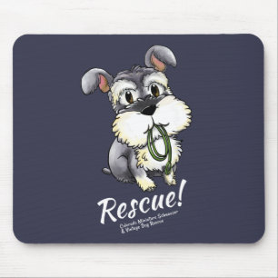 Fozi Schnauzer - Mausunterlage Mousepad