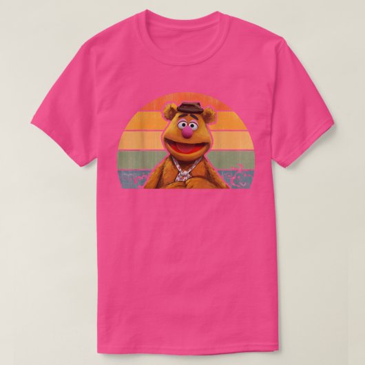 Fozzie Wocka Bear Retro Vintag T-Shirt (Design vorne)