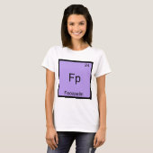Fp - Facepalm Funny Element Meme Chemistry T-Shirt (Vorne ganz)