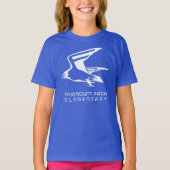 FPE Falcon Blue Girls T - Shirt (Vorderseite)