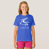 FPE Falcon Blue Girls T - Shirt (Vorne ganz)