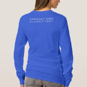 FPE Falcon Blue Womens Long Sleeve T-Shirt (Rückseite)