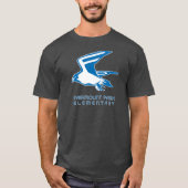 FPE Falcon Gray Adult T - Shirt (Vorderseite)