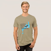 FPLA Herren Tri-Blend T-Shirt Shirt (Vorderseite voll)