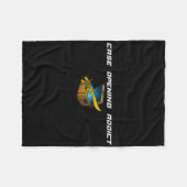 Fps Gamer Funny Cs First Person Competitive Gaming Fleecedecke (Vorderseite (Horizontal))