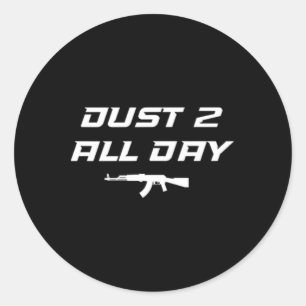 Fps-Gamer lustig Cs Ego-Shooter Wettbewerbs-Gaming Runder Aufkleber
