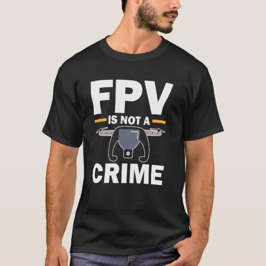 FPV ist kein Verbrechen Tech Freedom Flight Squad T-Shirt (Vorderseite)