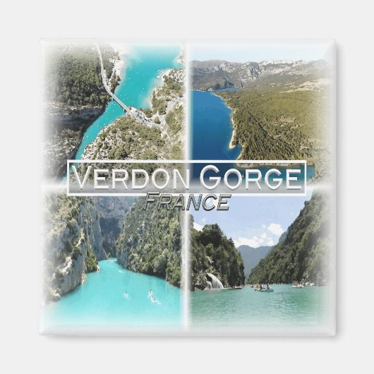 FR0112 Europe, France Provence, Verdon Gorge, Magnet (Vorne)