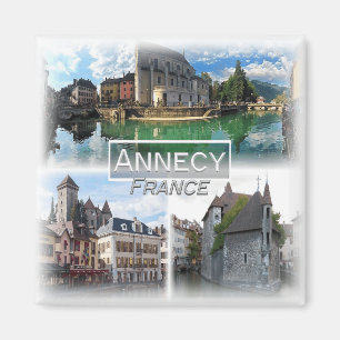 FR0114 Europa, Frankreich, Annecy, Kühlschrank Magnet
