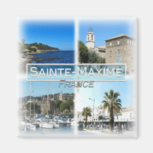 FR0133 Europa, Frankreich, Sainte-Maxime, Kühlschr Magnet