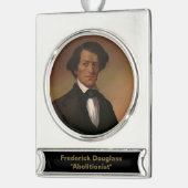 Fr3d3rick Bailey Douglass: Legende Ziviler Rechte Banner-Ornament Silber (Links)