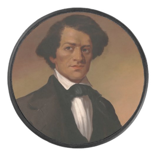 Fr3d3rick Bailey Douglass: Legende Ziviler Rechte Eishockey Puck (Vorderseite)