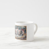 Fr3d3rick Bailey Douglass mit Black Abolitionist Espressotasse (Vorderseite Rechts)