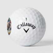 Fr3d3rick Bailey Douglass mit Black Abolitionist Golfball (Logo)