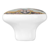 Fr3d3rick Bailey Douglass mit Black Abolitionist Keramikknauf (Seitenansicht)