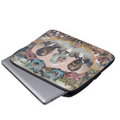 Fr3d3rick Bailey Douglass mit Black Abolitionist Laptopschutzhülle (Vorne Knopf)