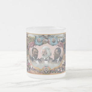 Fr3d3rick Bailey Douglass mit Black Abolitionist Mattglastasse