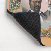 Fr3d3rick Bailey Douglass mit Black Abolitionist Mousepad (Ecke)
