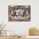 Fr3d3rick Bailey Douglass mit Black Abolitionist Poster (Küche)