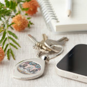 Fr3d3rick Bailey Douglass mit Black Abolitionist Schlüsselanhänger (Seite)