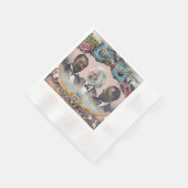 Fr3d3rick Bailey Douglass mit Black Abolitionist Serviette (Ecke)