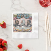 Fr3d3rick Bailey Douglass mit Black Abolitionist Serviette (Beispiel)