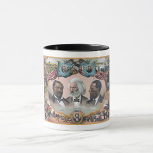 Fr3d3rick Bailey Douglass mit Black Abolitionist Tasse