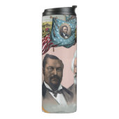 Fr3d3rick Bailey Douglass mit Black Abolitionist Thermosbecher (Nach links gedreht)