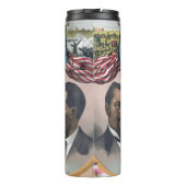 Fr3d3rick Bailey Douglass mit Black Abolitionist Thermosbecher (Rückseite)