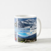 FR Chamonix - Mont Blanc - Lac Blanc des Aiguilles Kaffeetasse (VorderseiteRechts)