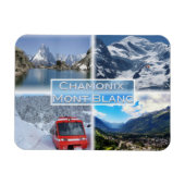 FR Chamonix - Mont Blanc - Lac Blanc des Aiguilles Magnet (Horizontal)