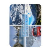 FR Chamonix - Mont Blanc - Lac Blanc des Aiguilles Magnet (Vertikal)