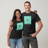 Fr - Fitzgerald Funny Chemistry Element Symbol T-S T-Shirt (Unisex)