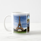 FR Frankreich - Der Eiffelturm Paris - Kaffeetasse (Links)