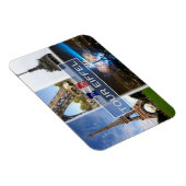 FR Frankreich - Der Eiffelturm Paris - Magnet (Rechte Seite)