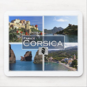 FR Frankreich - Korse - Korsika - Calvi - Osani - Mousepad