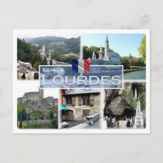 FR Frankreich - Lourdes - Postkarte (Vorderseite)