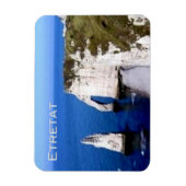 FR Frankreich - Normandie - Etretat - Die Klippen Magnet (Vertikal)
