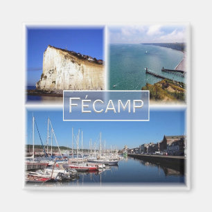 FR - Frankreich - Normandie - Fécamp - Hafen - Magnet